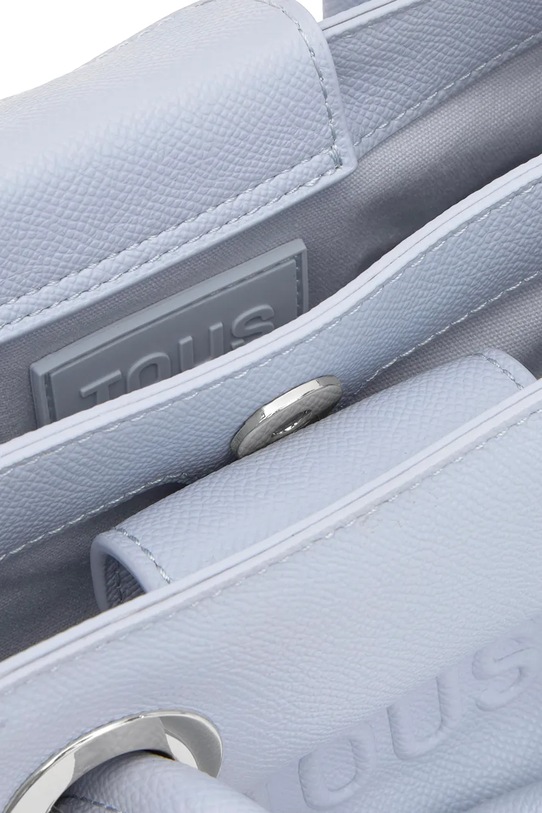 Akcesoria Tous torebka kuferek damska z imitacji skóry 2002377933 niebieski