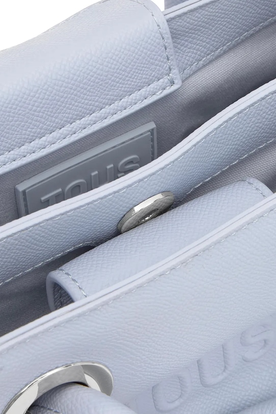 Akcesoria Tous torebka kuferek damska z imitacji skóry 2002377933 niebieski