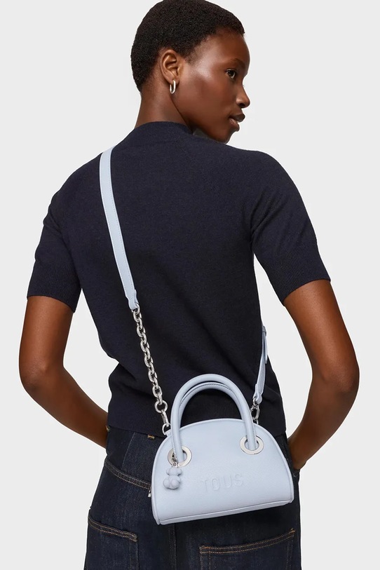 Tous torebka damska z imitacji skóry niebieski 2002377833