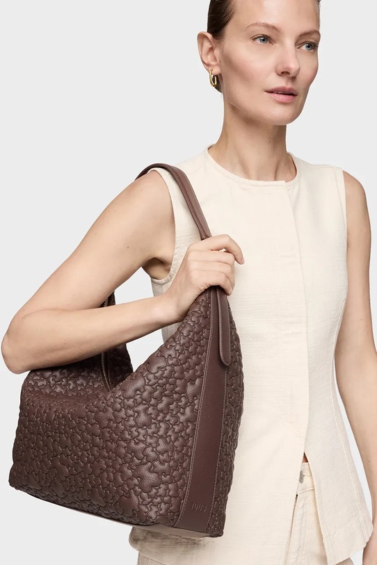 Tous torebka Puffy Bear brązowy 2002304846