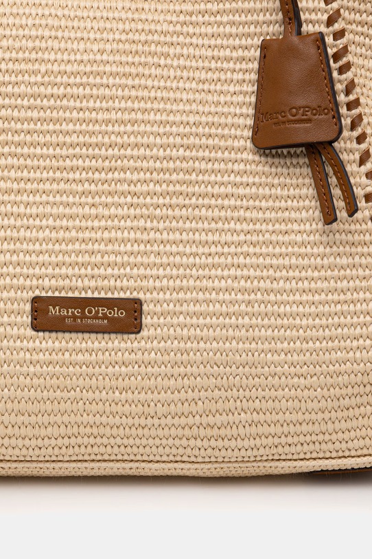 Marc O'Polo geantă shopper pentru femei împletită bej 5000010830