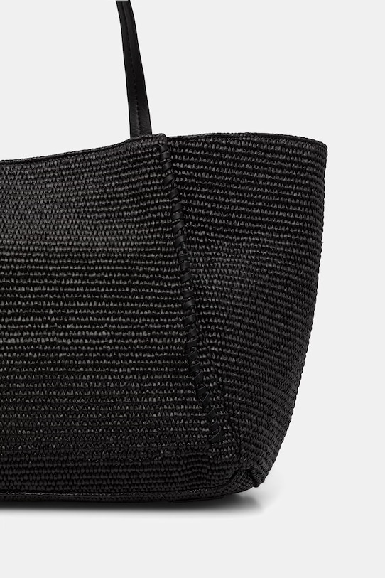 Accesorii Marc O'Polo geantă shopper pentru femei împletită 5000010830 negru