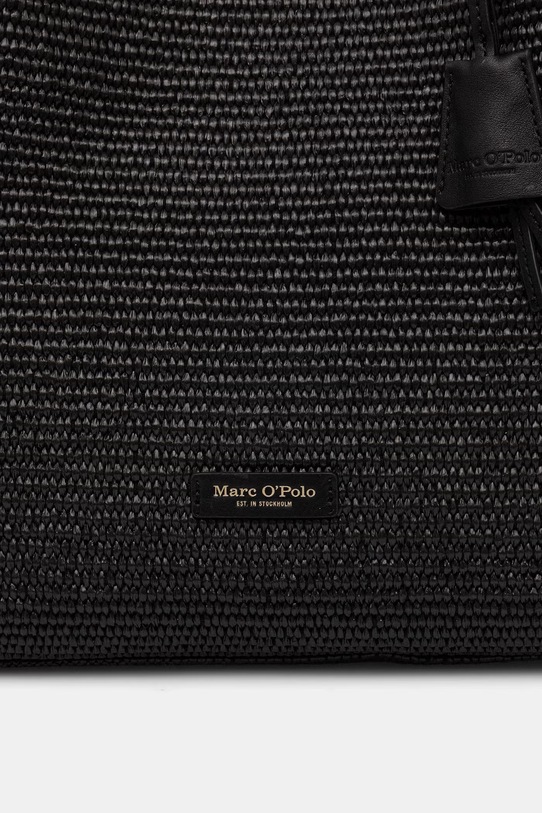 Marc O'Polo geantă shopper pentru femei împletită negru 5000010830