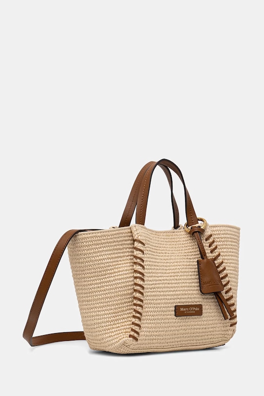 Marc O'Polo geantă crossbody pentru femei împletită 5000010832 bej ZS26