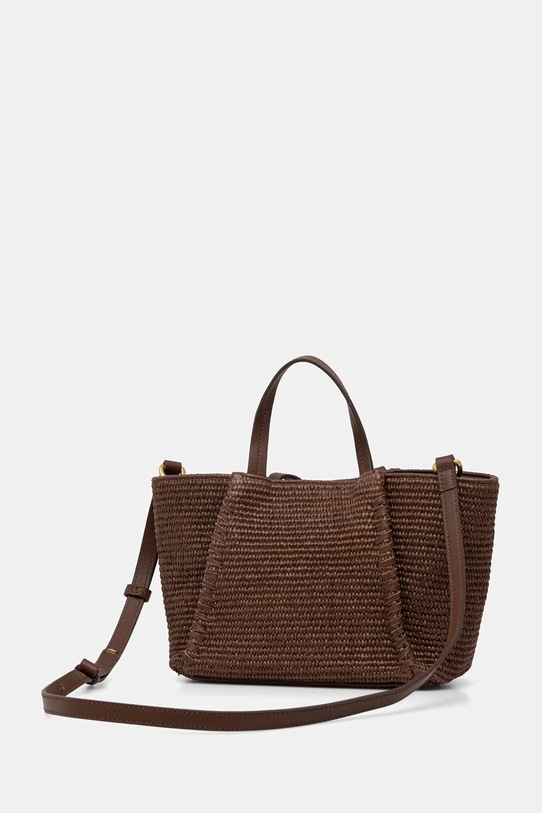 Accesorii Marc O'Polo geantă crossbody pentru femei împletită 5000010832 maro