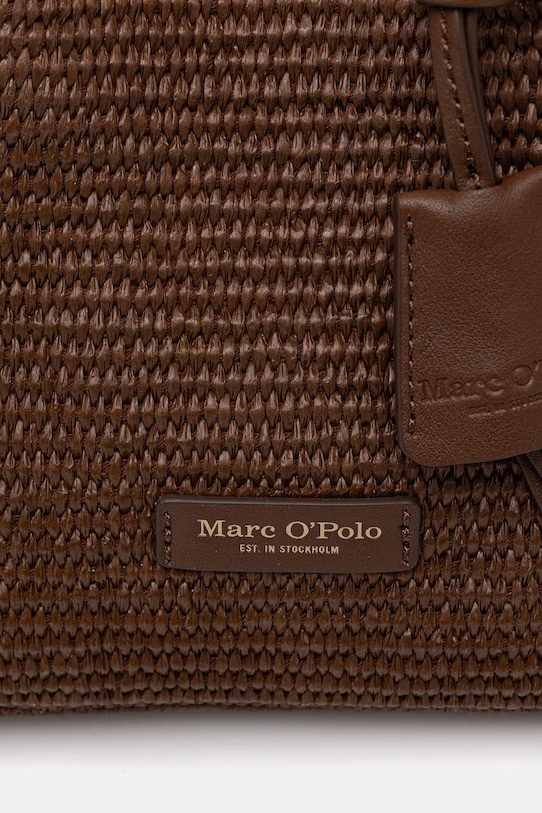 Marc O'Polo geantă crossbody pentru femei împletită maro 5000010832