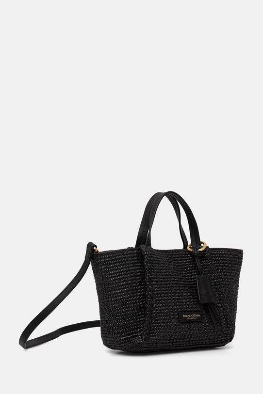 Marc O'Polo geantă crossbody pentru femei împletită 5000010832 negru ZS26