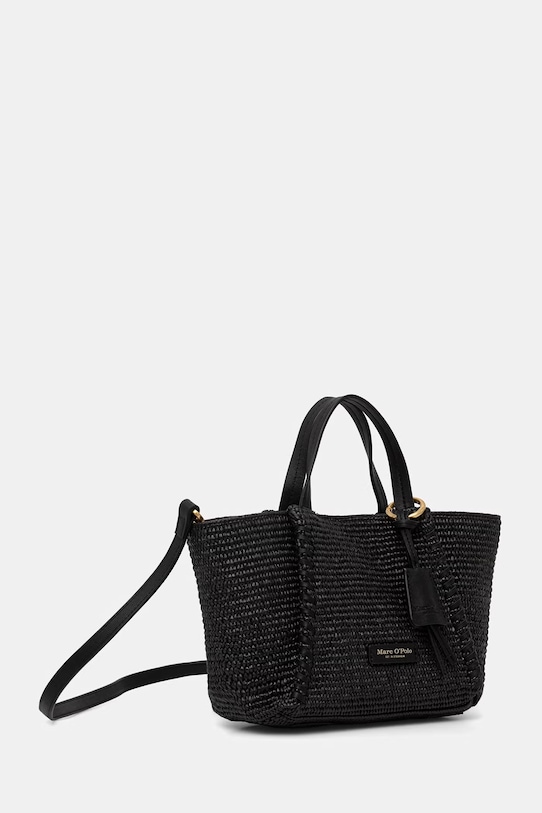 Marc O'Polo geantă crossbody pentru femei împletită 5000010832 negru ZS26