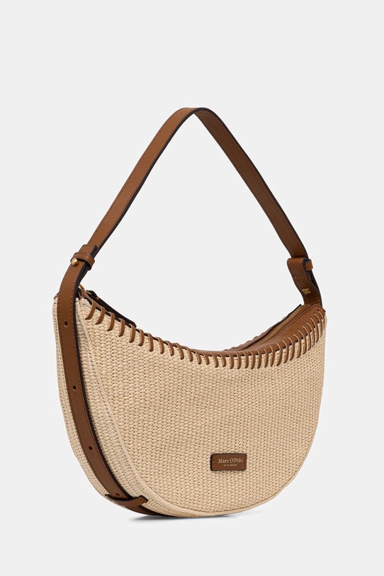 Marc O'Polo geantă croissant femeiască împletită 5000010833 bej ZS26