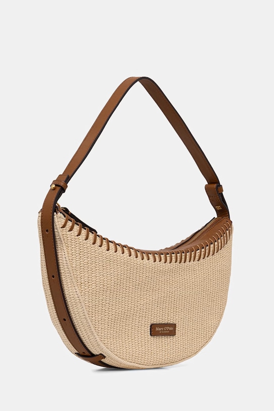 Marc O'Polo geantă croissant femeiască împletită 5000010833 bej ZS26