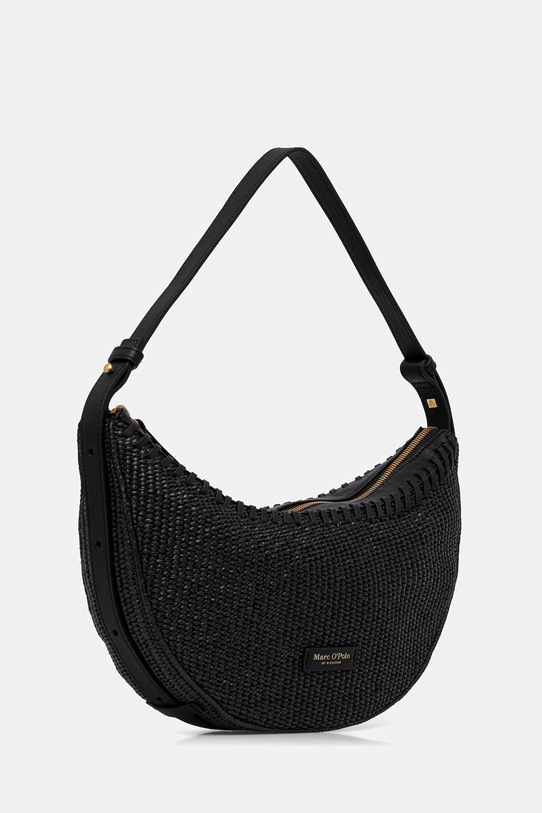 Marc O'Polo Geantă croissant femeiască împletită 5000010833 negru ZS26