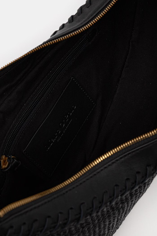 Marc O'Polo Geantă croissant femeiască împletită 5000010833 negru