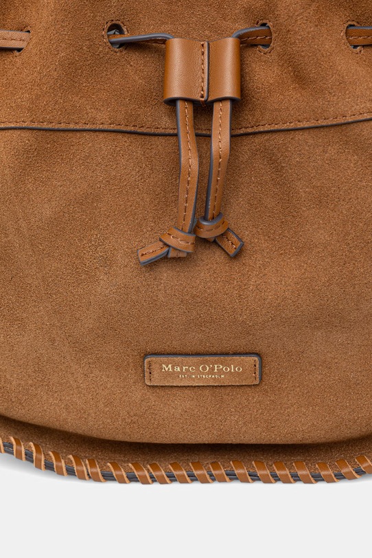 Marc O'Polo torebka damska zamszowa brązowy 5000010852