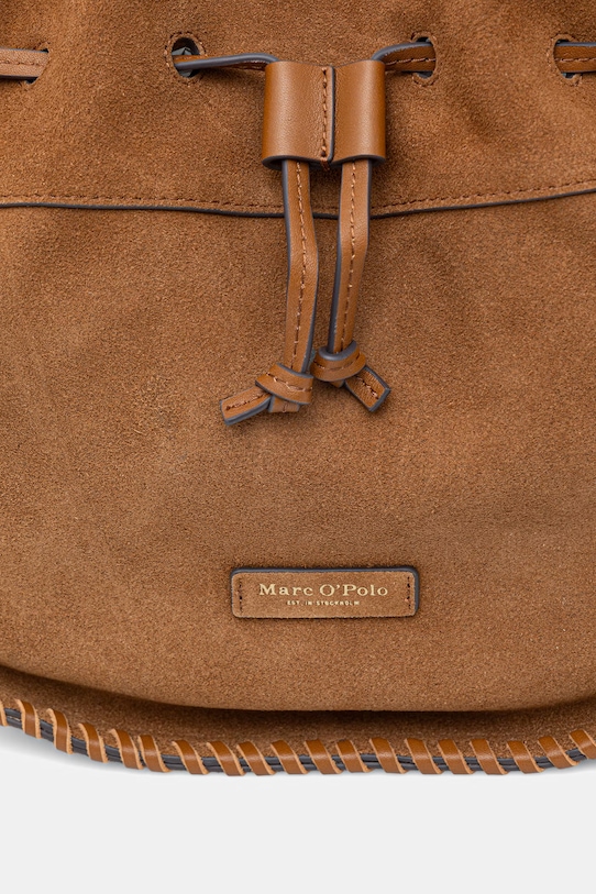 Marc O'Polo torba za žene od brušene kože smeđa 5000010852