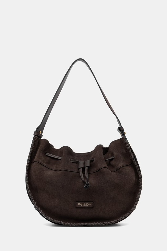 Marc O'Polo torebka damska zamszowa brązowy 5000010852