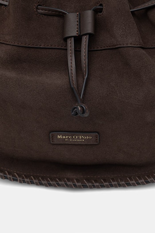 Marc O'Polo torebka damska zamszowa brązowy 5000010852