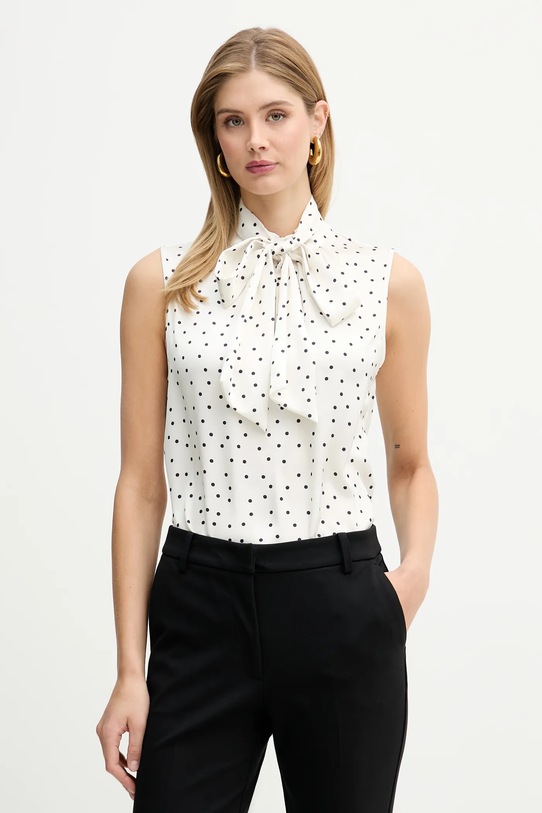 Silvian Heach bluzka GALAZI szpic beżowy GPP26339TO