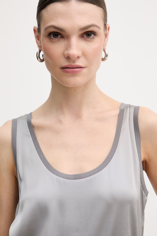 Silvian Heach top GOMOS szary GPP26071TO