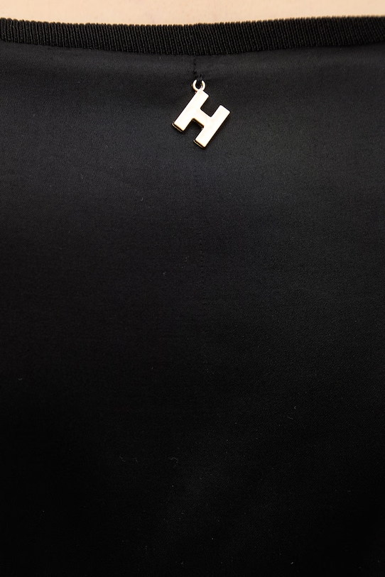 Silvian Heach top GOMOS GPP26071TO fekete