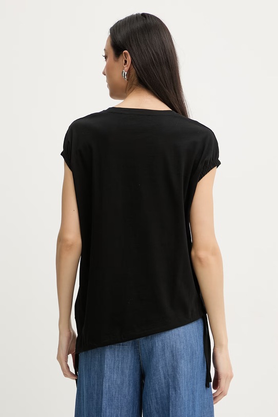 Odzież Silvian Heach t-shirt damski bawełniany WABAK GPP26102TS czarny