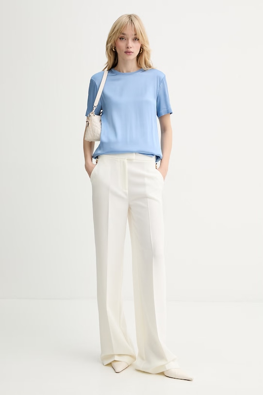 Silvian Heach bluzka RESANA GPP26191BL niebieski ZS26