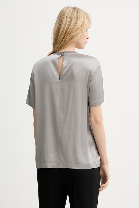 Odzież Silvian Heach bluzka RESANA GPP26191BL szary