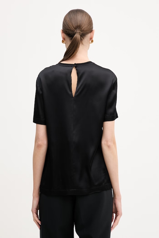 Odzież Silvian Heach bluzka RESANA GPP26191BL czarny