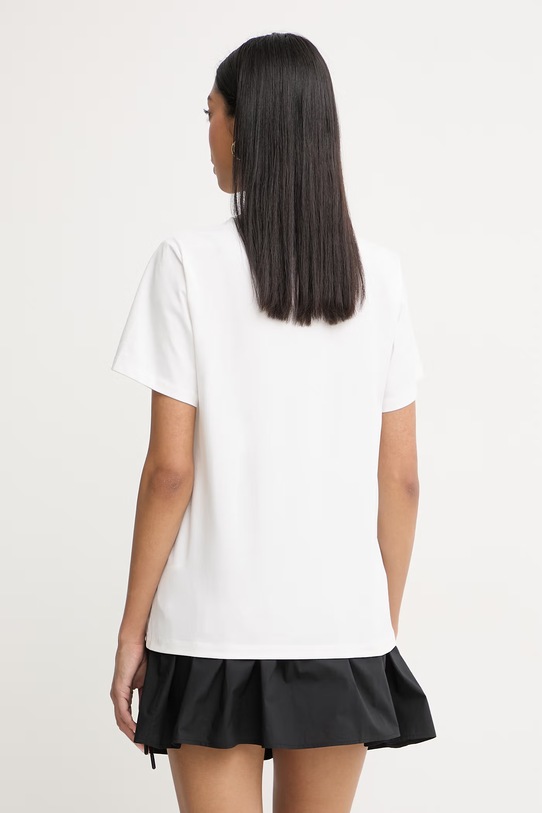 Odzież Silvian Heach t-shirt damski bawełniany z elastanem MUNDERA CVP26041TS beżowy