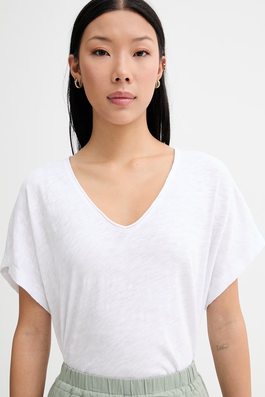 Marc O'Polo t-shirt γυναικείο βαμβακερό λευκό 5000014212