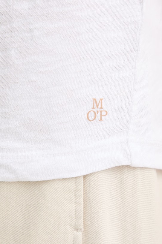 Marc O'Polo top damski bawełniany biały 5000014109