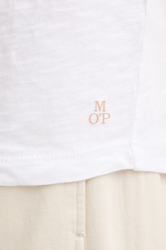 Marc O'Polo top damski bawełniany biały 5000014109
