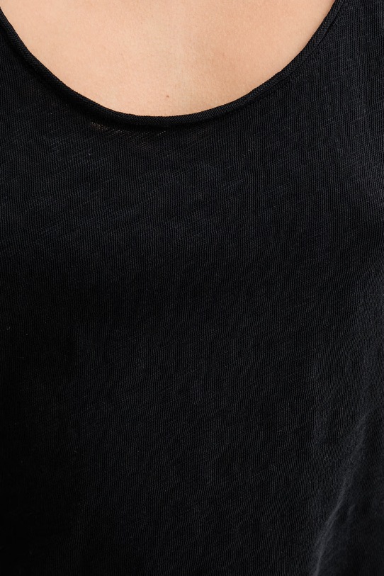 Marc O'Polo top damski bawełniany 5000014109 czarny