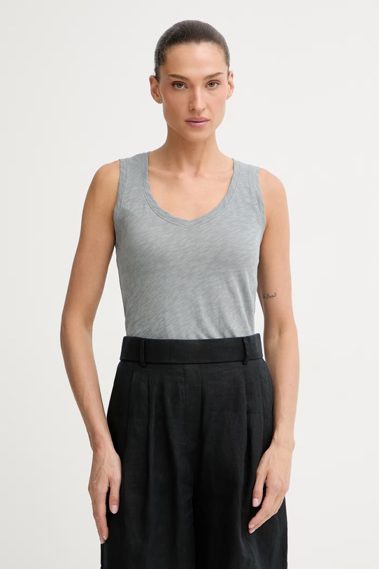 Marc O'Polo топ жіночий бавовняний блакитний 5000014110