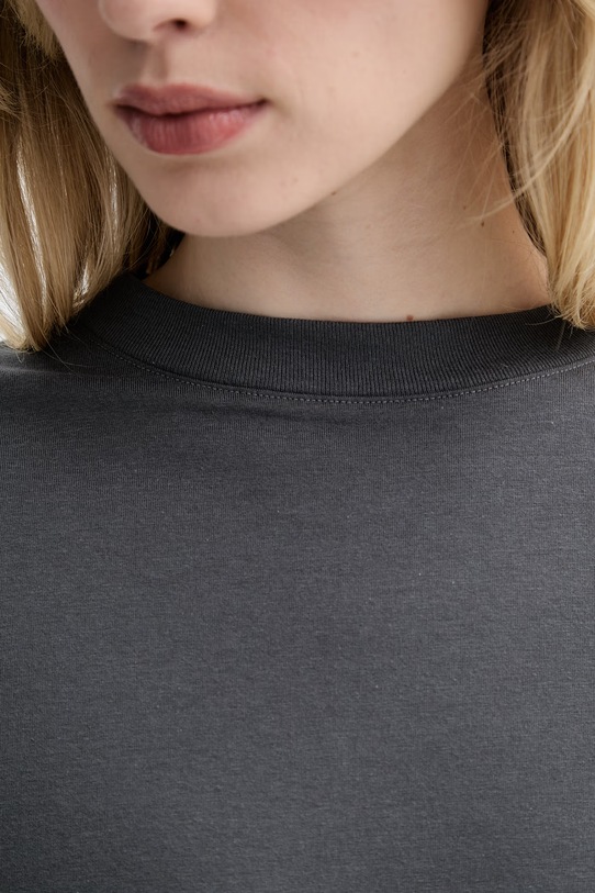 Marc O'Polo t-shirt Γυναικείο με βαμβάκι 5000014117 γκρί