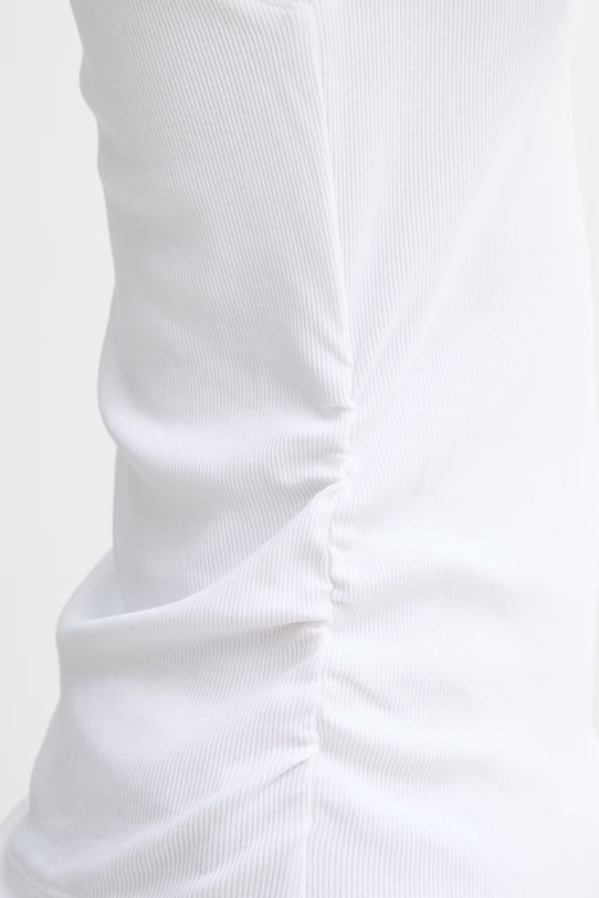 Marc O'Polo top dámsky bavlnený s elastanom 5000014121 biela