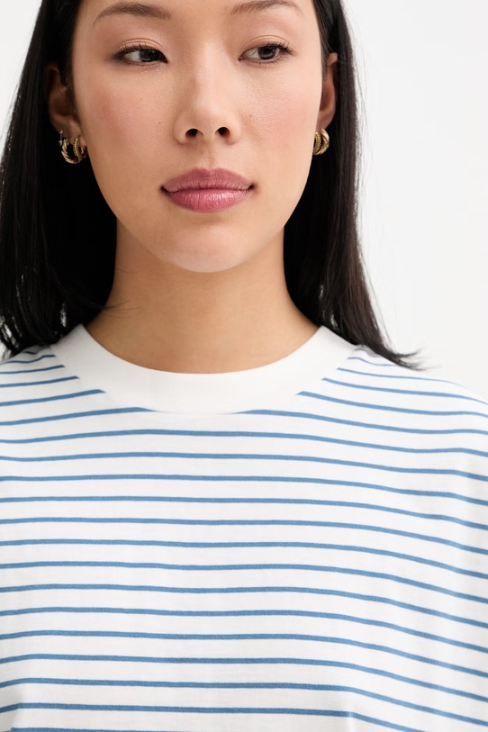 Marc O'Polo T-shirt damski bawełniany biały 5000009996