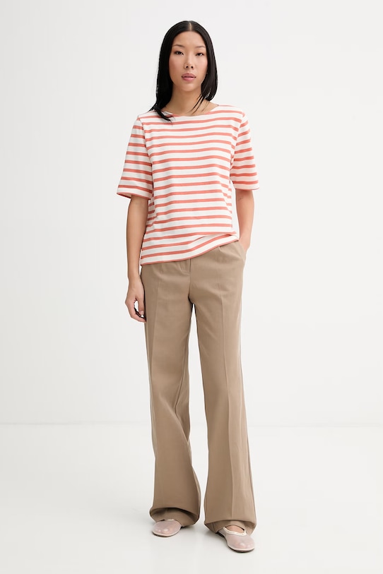 Marc O'Polo tricou pentru femei, din bumbac 5000014188 portocaliu ZS26