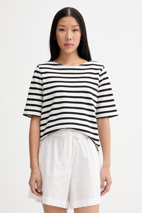 Marc O'Polo tricou pentru femei, din bumbac negru 5000014188