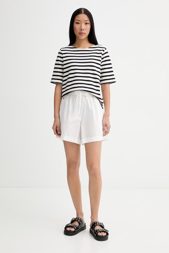 Marc O'Polo tricou pentru femei, din bumbac 5000014188 negru ZS26