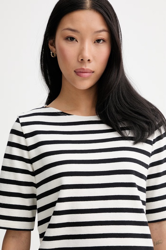 Marc O'Polo tricou pentru femei, din bumbac negru 5000014188