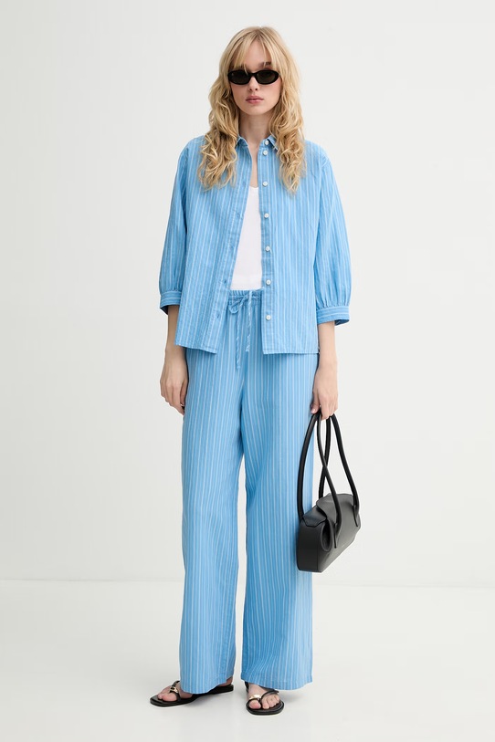 Marc O'Polo top damski bawełniany 5000014192 biały ZS26