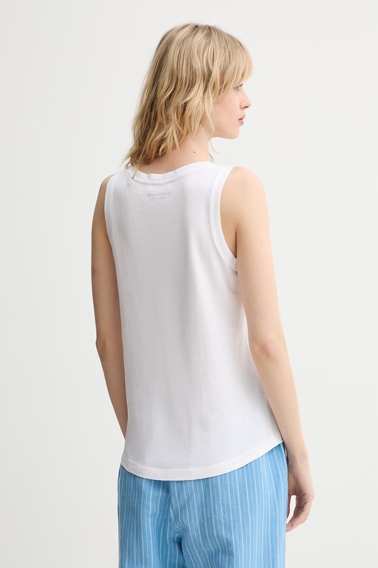 Odzież Marc O'Polo top damski bawełniany 5000014192 biały