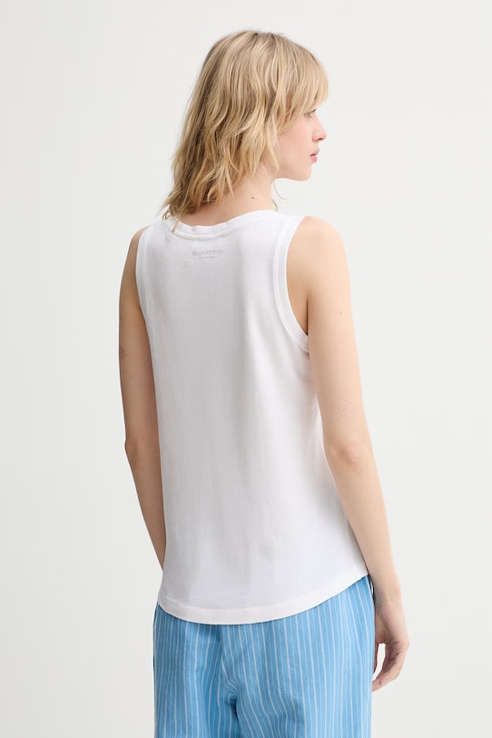 Odzież Marc O'Polo top damski bawełniany 5000014192 biały