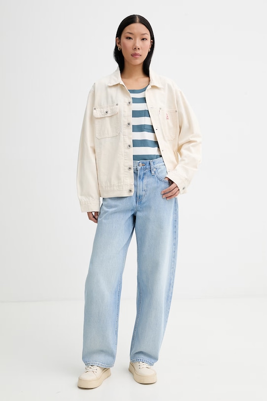 Marc O'Polo tričko dámske bavlnené 5000014196 biela ZS26