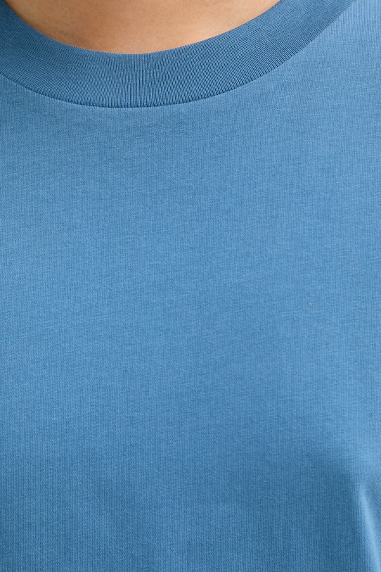 Marc O'Polo T-shirt damski bawełniany 5000009995 niebieski