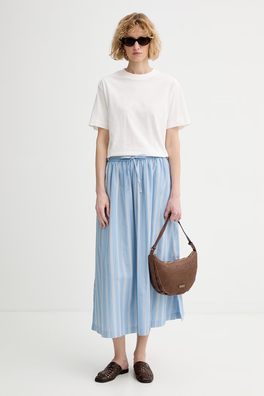 Marc O'Polo tričko dámske bavlnené 5000010011 béžová ZS26