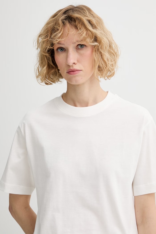 Marc O'Polo tričko dámske bavlnené béžová 5000010011