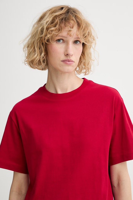 Marc O'Polo tričko dámske bavlnené červená 5000010011