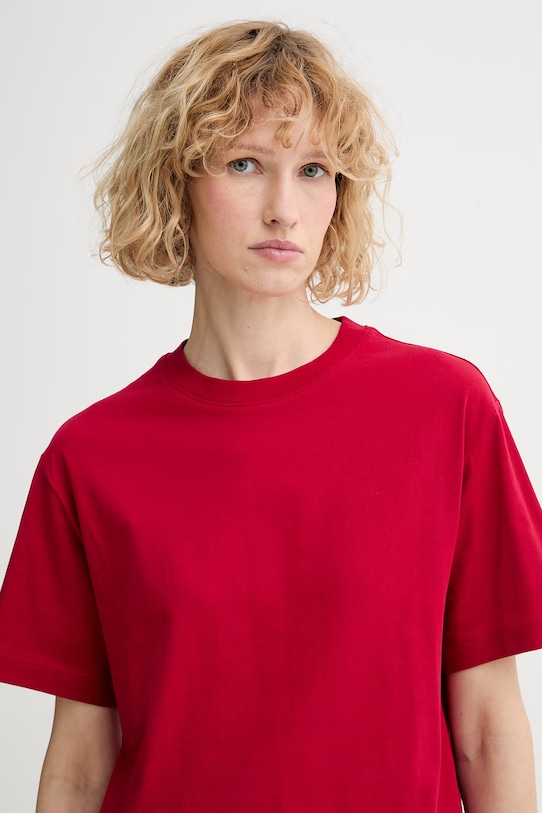 Marc O'Polo tričko dámske bavlnené červená 5000010011