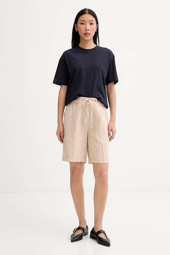 Marc O'Polo T-shirt γυναικείο βαμβακερό 5000010011 σκούρο μπλε ZS26